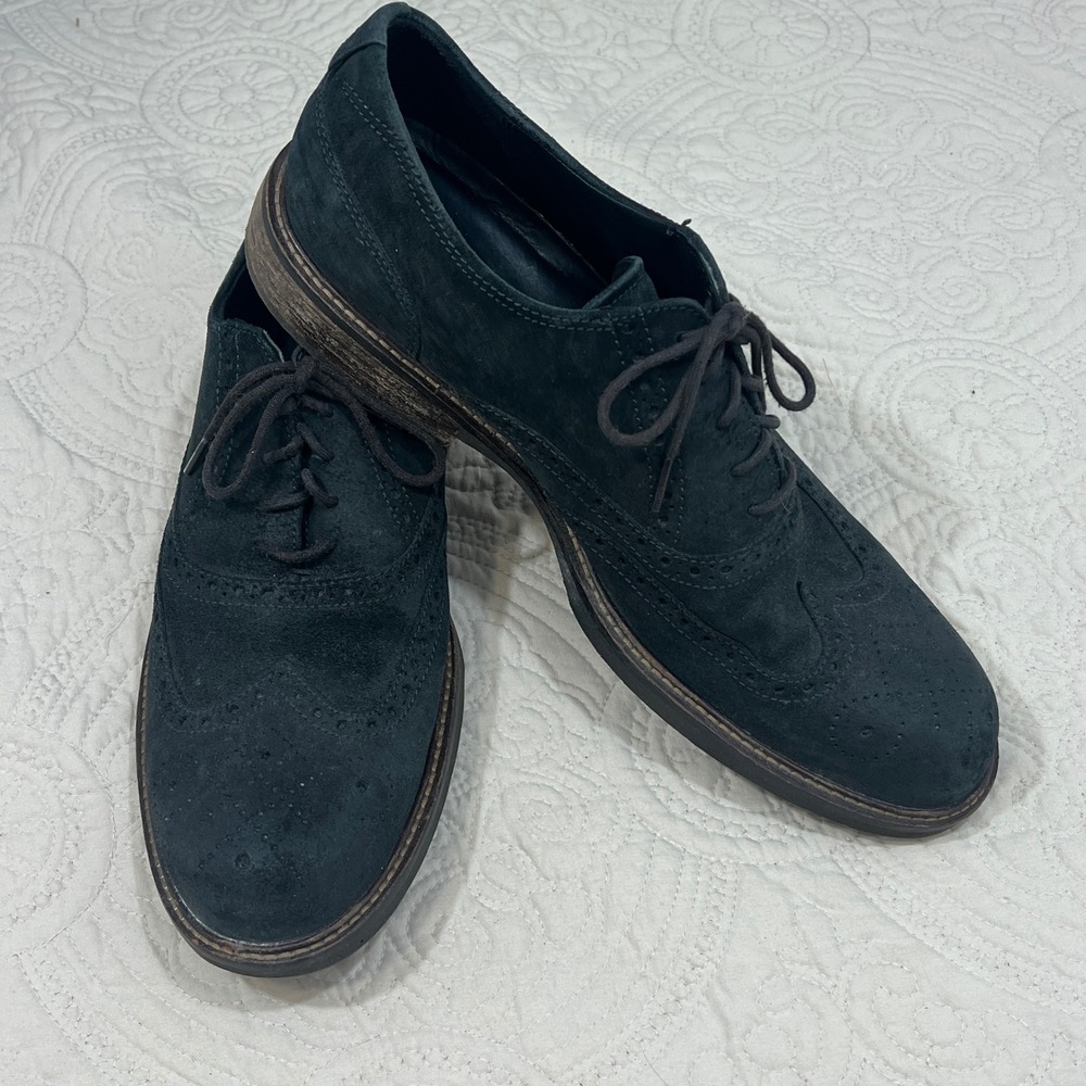 Ecco Vitrus Mens US 12 EU46 Black
Wingtip‎ Suede Leather Oxford Shoes